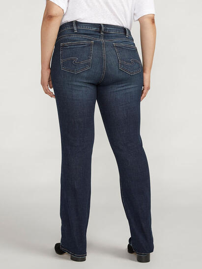 Women's Plus Elyse Jeans - Back View