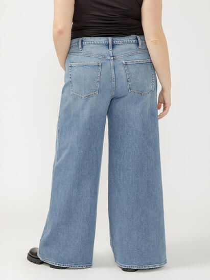 Women's Plus Most Wanted Jeans - Back View
