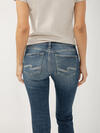 Elyse Mid Rise Straight Leg Jeans image number 3