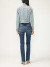 Elyse Mid Rise Slim Bootcut Jeans image number 1