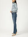 Elyse Mid Rise Slim Bootcut Jeans image number 2