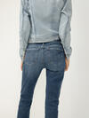 Elyse Mid Rise Slim Bootcut Jeans image number 3