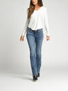 Elyse Mid Rise Slim Bootcut Jeans image number 0