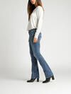 Elyse Mid Rise Slim Bootcut Jeans image number 2