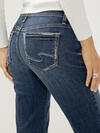 Elyse Mid Rise Bootcut Jeans image number 3