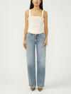 Loose & Low Rise Straight Leg Jeans image number 0