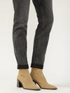 Boyfriend Mid Rise Slim Leg Luxe Stretch Jeans image number 3
