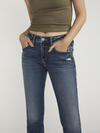 Boyfriend Mid Rise Slim Leg Jeans image number 3