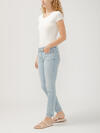 Girlfriend Mid Rise Slim Leg Jeans image number 2
