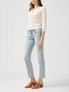 Boyfriend Mid Rise Slim Leg Jeans image number 2