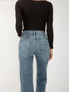 Highly Desirable High Rise Straight Leg Jeans image number 3