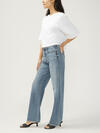 Highly Desirable High Rise Trouser Leg Jeans image number 2