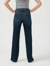 Highly Desirable High Rise Trouser Leg Jeans image number 4