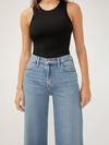 Highly Desirable High Rise Ultra Wide Leg Jeans image number 3