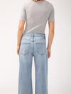 Highly Desirable High Rise Wide Leg Jeans image number 4