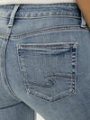 Suki Mid Rise Cropped Straight Leg Jeans image number 3