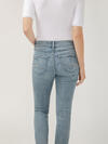 Suki Mid Rise Straight Crop Luxe Stretch Jeans image number 4