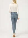 Most Wanted Mid Rise Skinny Luxe Stretch Jeans image number 1