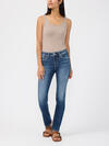 Most Wanted Mid Rise Straight Leg Jeans image number 3
