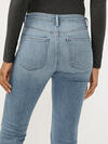Isbister High Rise Ankle Straight Leg  Luxe Stretch Jeans image number 3