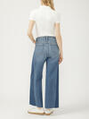 Isbister High Rise Two-Tone Wide Leg Ankle Jeans image number 1