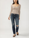 Britt Low Rise Straight Leg Jeans image number 0