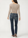 Britt Low Rise Straight Leg Jeans image number 1