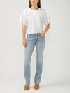 Britt Low Rise Slim Bootcut Jeans image number 0