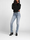 Suki Mid Rise Straight Leg Jeans image number 0