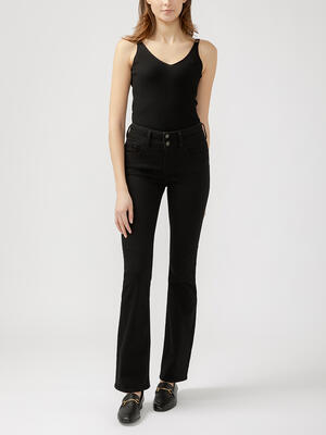 Suki Mid Rise Slim Bootcut Luxe Stretch Jeans