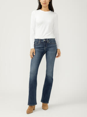 Suki Mid Rise Bootcut Jeans