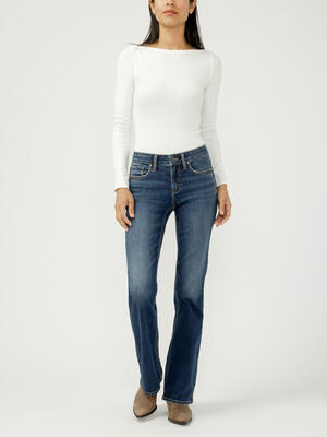 Suki Mid Rise Bootcut Jeans