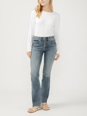 Avery High Rise Slim Bootcut Jeans