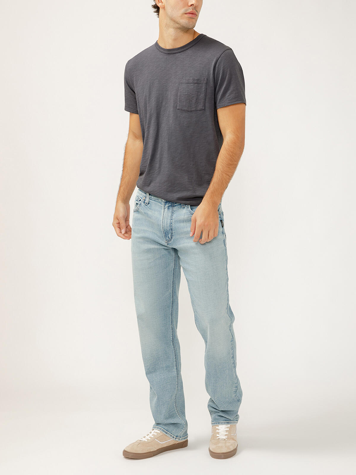 Grayson Classic Fit Straight Leg Luxe Heritage Jeans image number 0