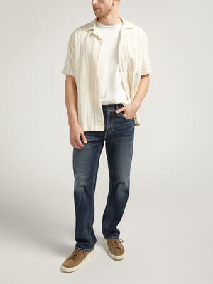 Grayson Easy Fit Straight Leg Jeans