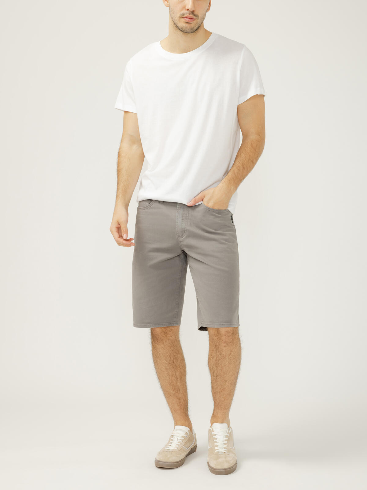Zac Relaxed Fit Essential Twill Shorts image number 0