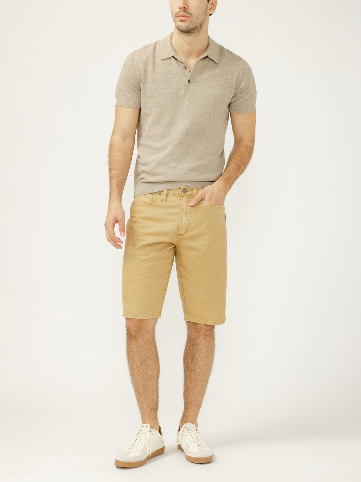 Zac Relaxed Fit Essential Twill Shorts image number 0
