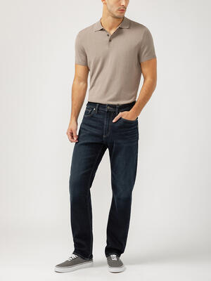 Machray Classic Fit Slim Straight Leg Jeans