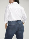 Elyse Mid Rise Slim Bootcut Jeans Plus Size image number 3