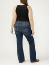 Elyse Mid Rise Slim Bootcut Luxe Stretch Jeans Plus Size image number 1