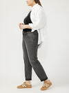 Boyfriend Mid Rise Slim Leg Jeans Plus Size image number 2