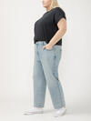 90s Relaxed Mid Rise Straight Leg Ankle Jeans Plus Size image number 2