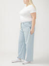 Be Easy Straight Leg Drawstring Jeans Plus Size image number 2