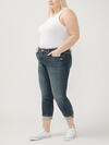Suki Mid Rise Straight Leg Jeans Plus Size image number 0