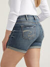 Suki Mid Rise Shorts Plus Size image number 3