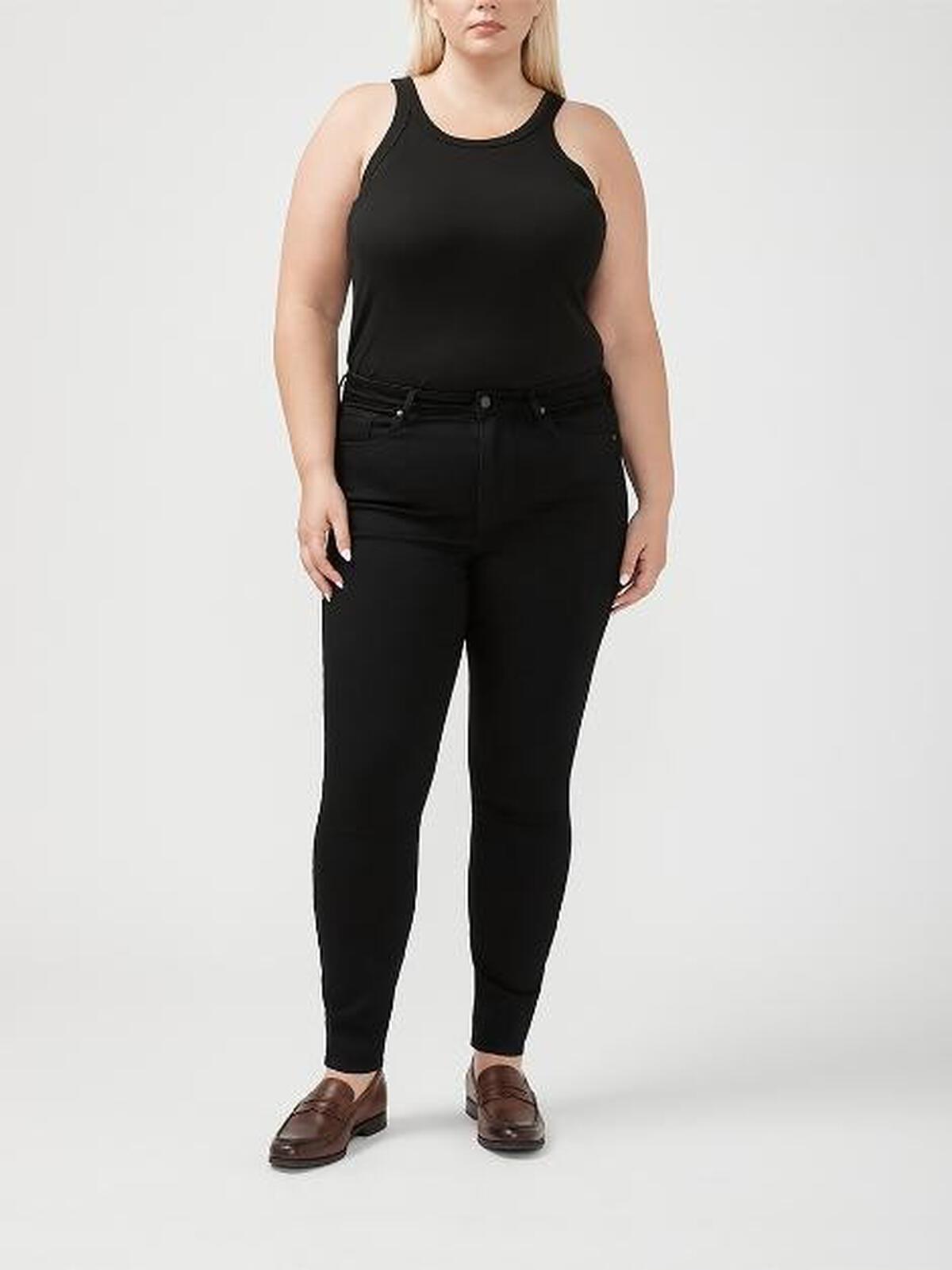 Isbister High Rise Skinny Leg Luxe Stretch Jeans Plus Size image number 0