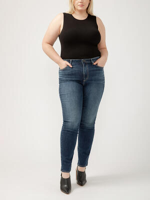 Isbister High Rise Straight Leg Jeans Plus Size