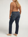 Suki Mid Rise Straight Leg Jeans Plus Size image number 1