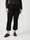 Suki Mid Rise Kick Flare Luxe Stretch Jeans Plus Size image number 3