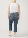 Suki Mid Rise Kick Flare Luxe Stretch Americana Jeans Plus Size image number 1